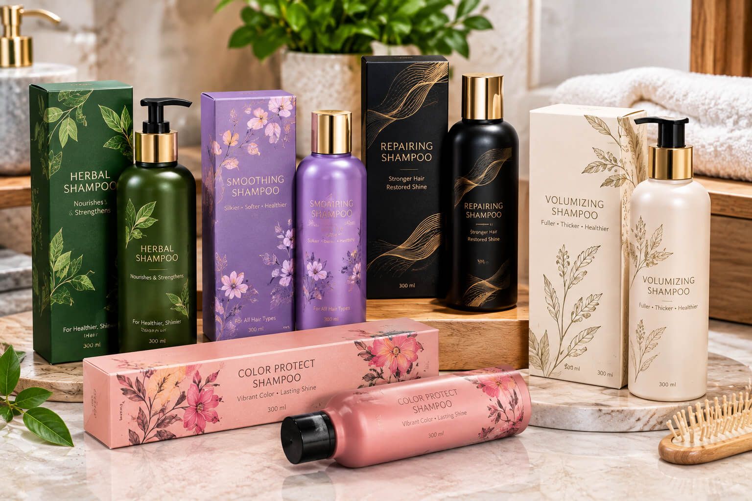 Shampoo Boxes: Sturdy Support for a Bathroom Shelf Staple
